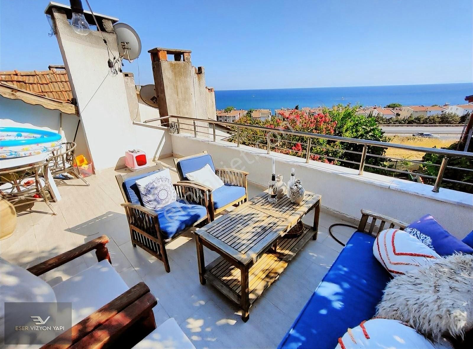 #eser Vizyon# Havuzlu Masrafsız Bahçeli Kurulu Düzen Lüks Villa - Görsel 34