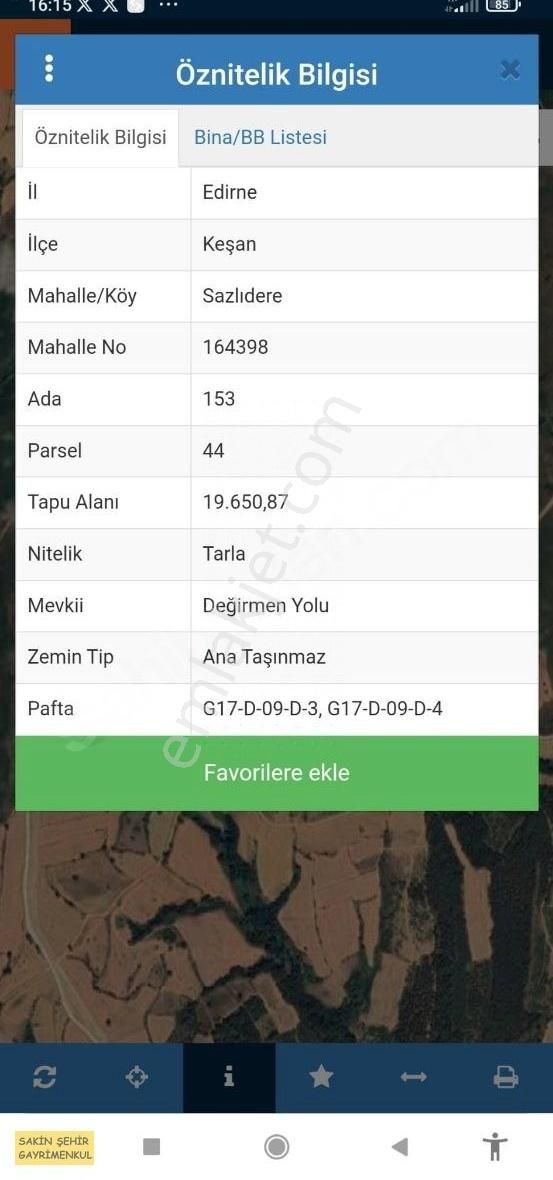 Panoromik Saros Manzaralı Fırsat Arazi.
