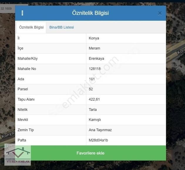Vitrin'den Erenkaya Bulumya Şifalı İçme Suyu Karşısı Çıtır Bahçe - Görsel 15