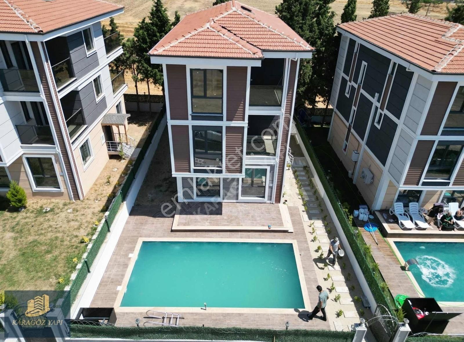 ▃▅▇karagöz Yapı▇▅▃merkezi Konum 6+1 300m İçinde Müstakil Villa - Görsel 29