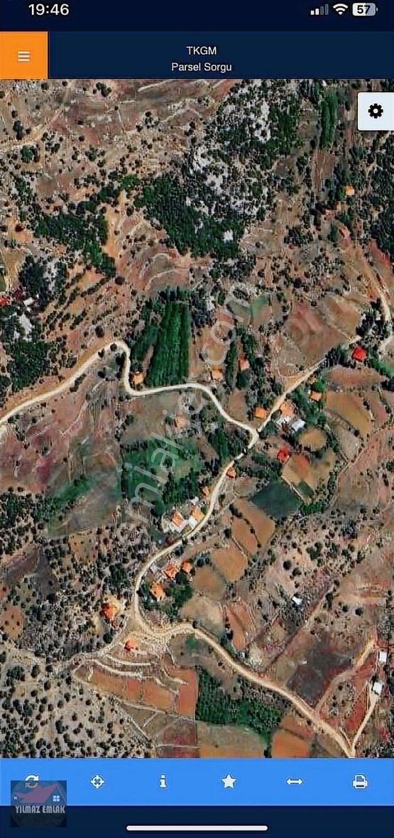 Muğla Seydikemer De Kınık Mh.de Satılık 14.100m2 Tarla.