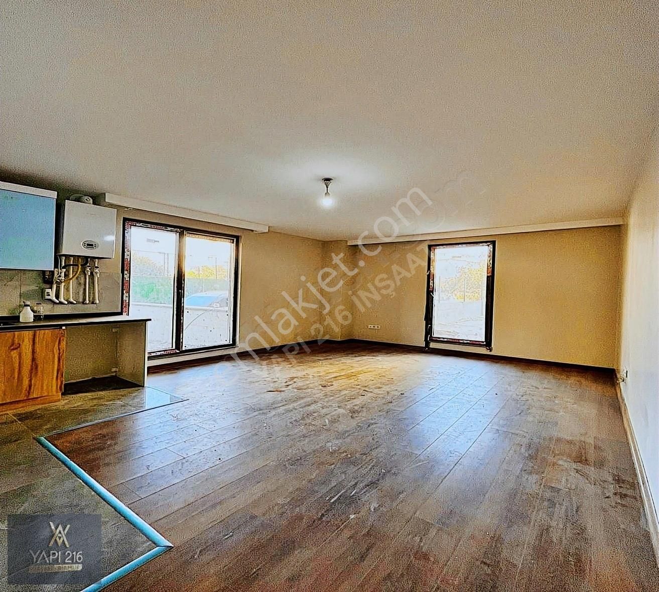 Yapı 216'dan Sıfır Bahçe Kullanımlı Otoparklı 1+1 Kiralık Daire