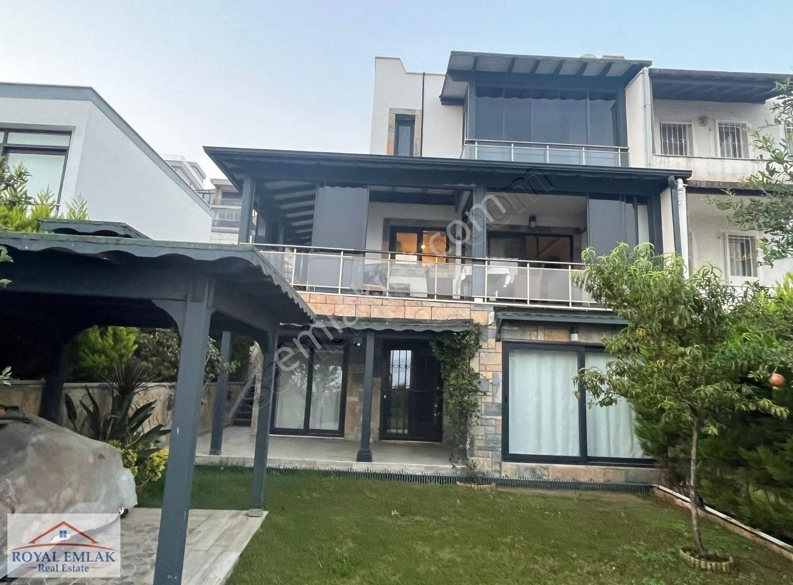 Muğla Adabükü Panoramik Deniz Manzaralı Satılık Villa - Görsel 20