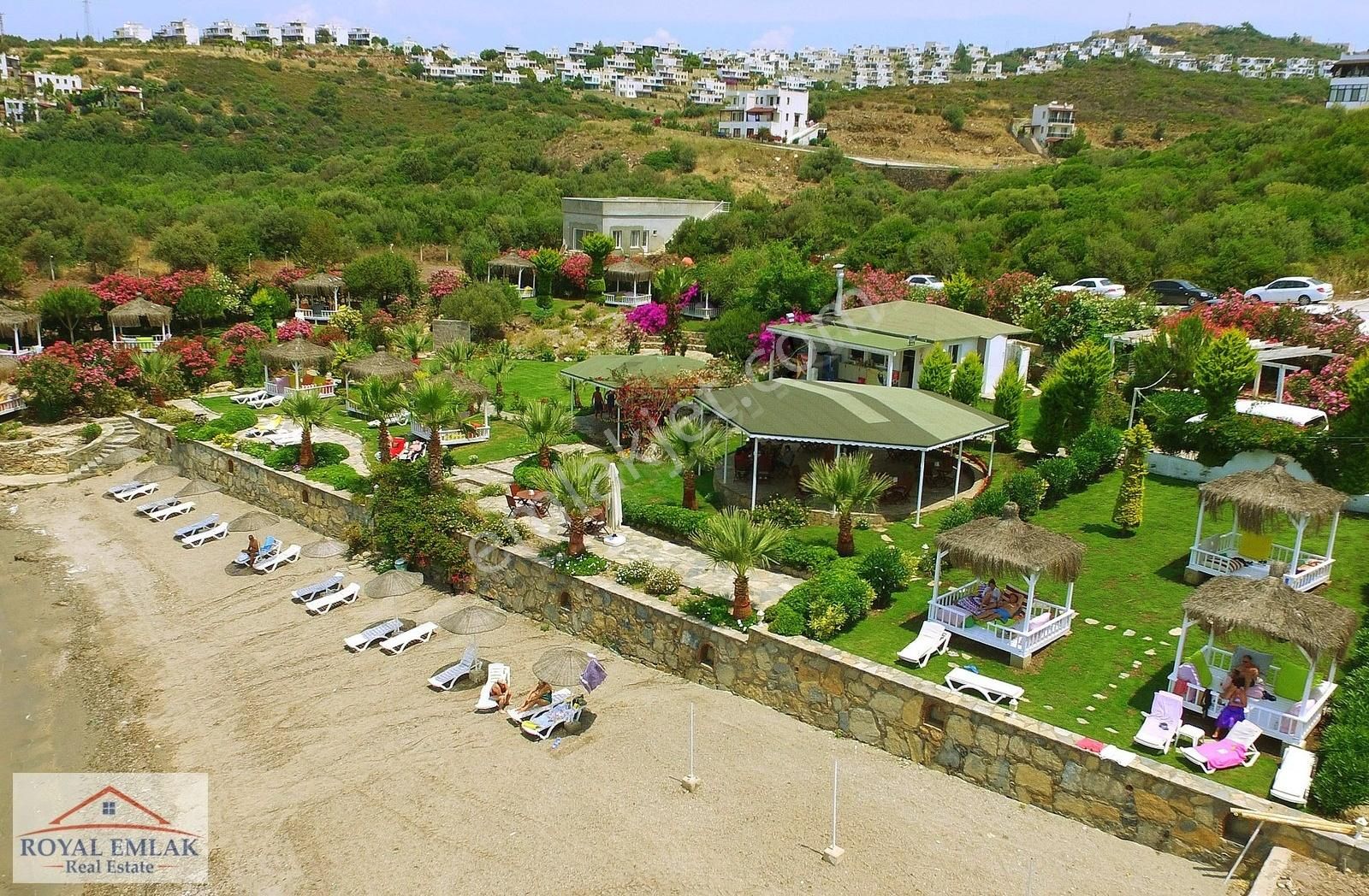 Muğla Adabükü Panoramik Deniz Manzaralı Satılık Villa - Görsel 16