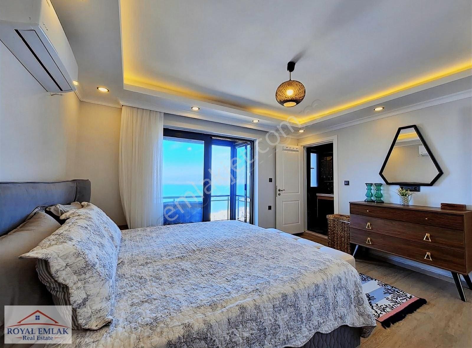 Muğla Adabükü Panoramik Deniz Manzaralı Satılık Villa - Görsel 17