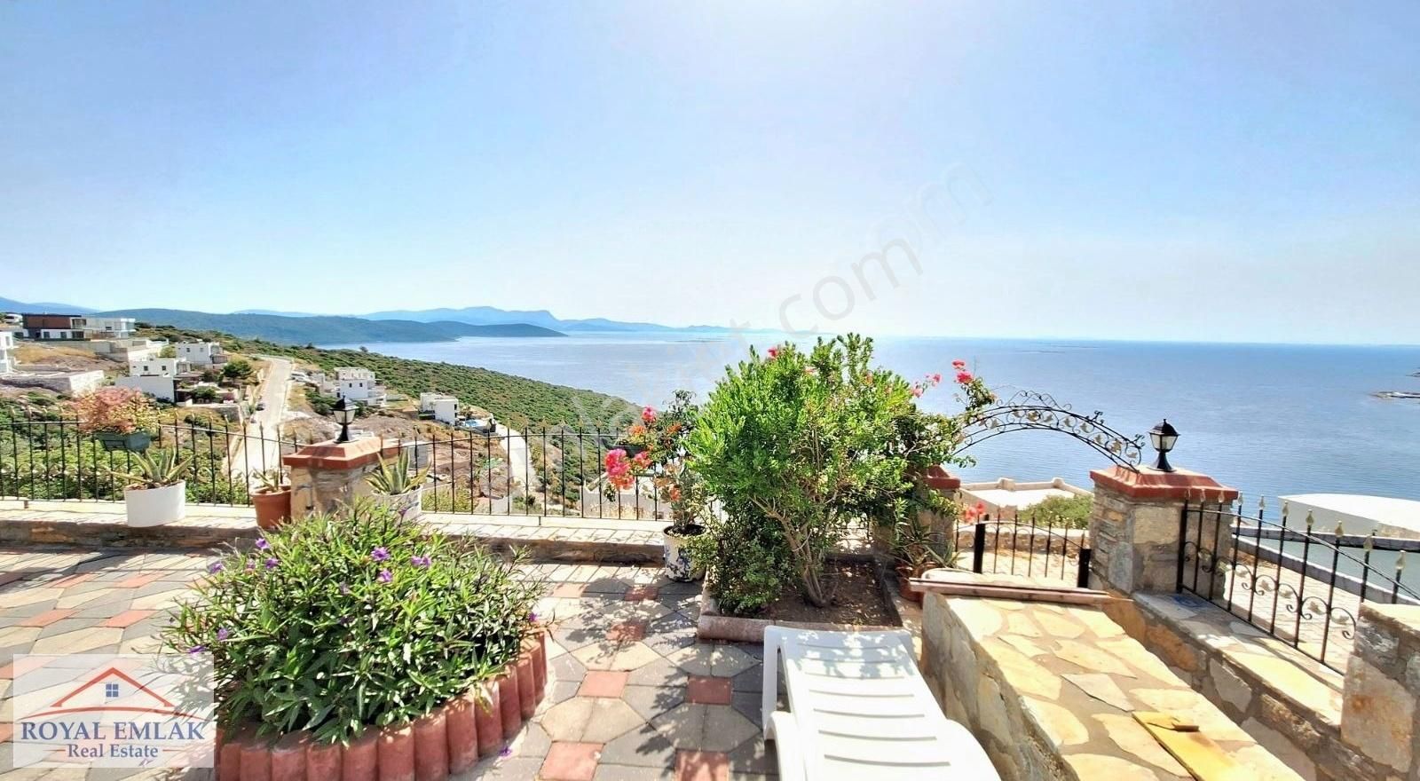 Muğla Boğaziçi Panoramik Deniz Manzaralı Satılık Villa - Görsel 4