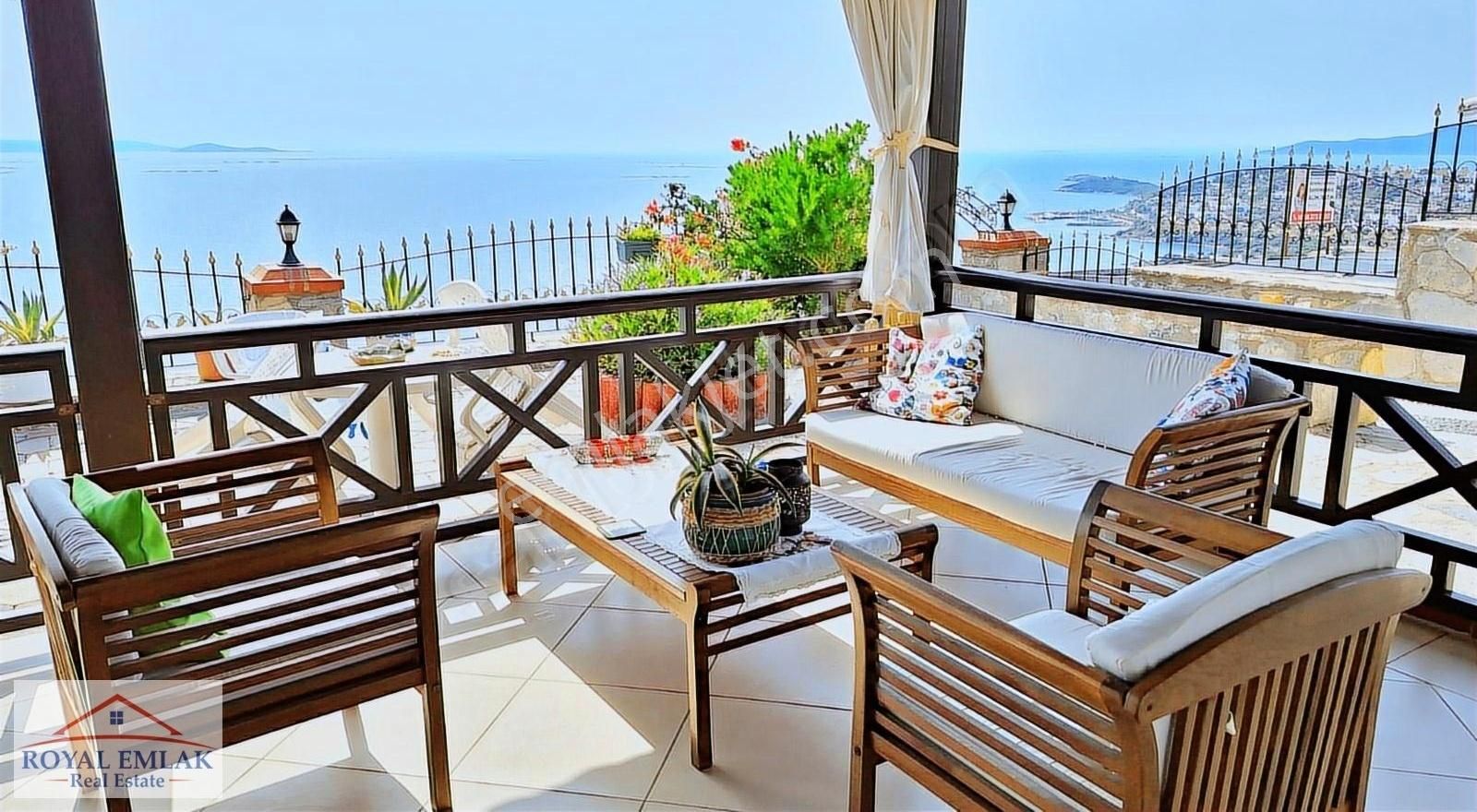 Muğla Boğaziçi Panoramik Deniz Manzaralı Satılık Villa - Görsel 6