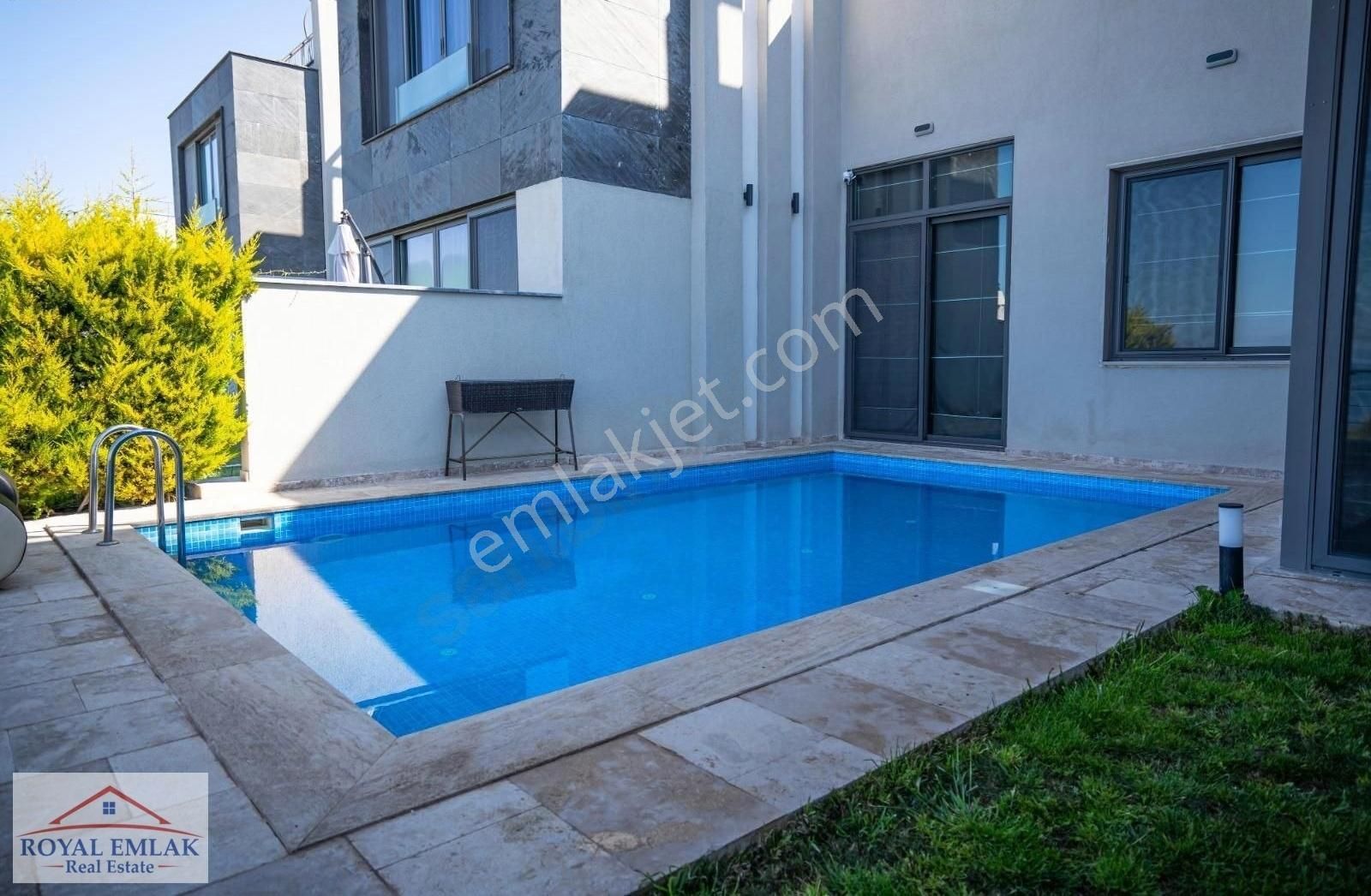 Muğla Adabükü Panoramik Deniz Manzaralı Satılık Lüks Villa - Görsel 13