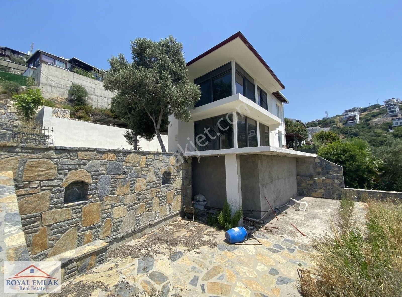 Muğla Boğaziçi Özel Plajlı Sitede En Ön Sırada Satılık Villa - Görsel 16