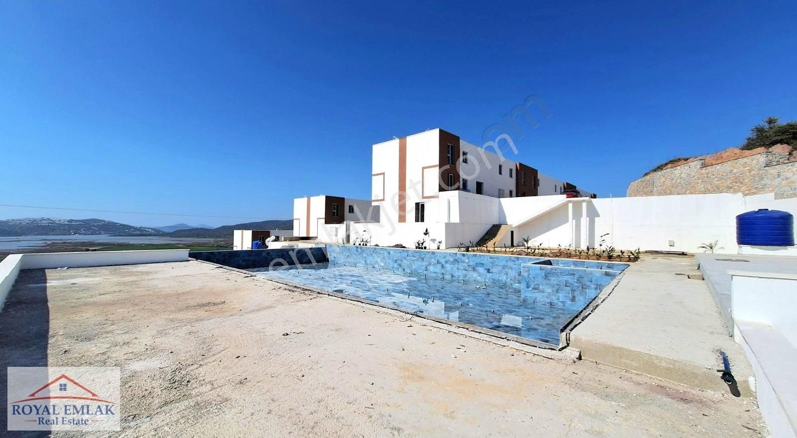 Muğla Dörttepe Havuzlu Site Deniz Manzaralı Satılık Yazlık Daire - Görsel 2