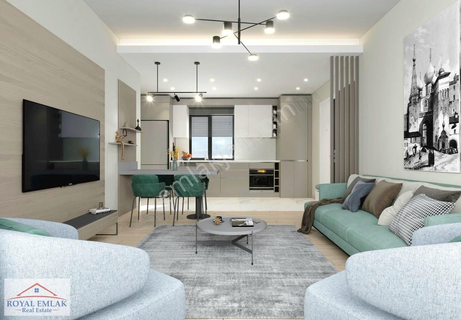 Muğla Dörttepe Havuzlu Site Deniz Manzaralı Satılık Yazlık Daire - Görsel 5