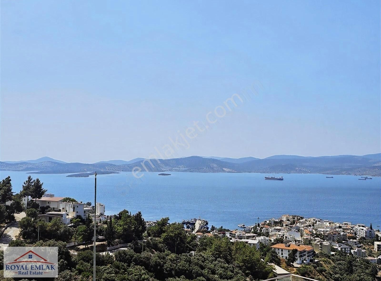 Muğla Güllük Satılık Sıfır Deniz Manzaralı Yazlık - Görsel 9