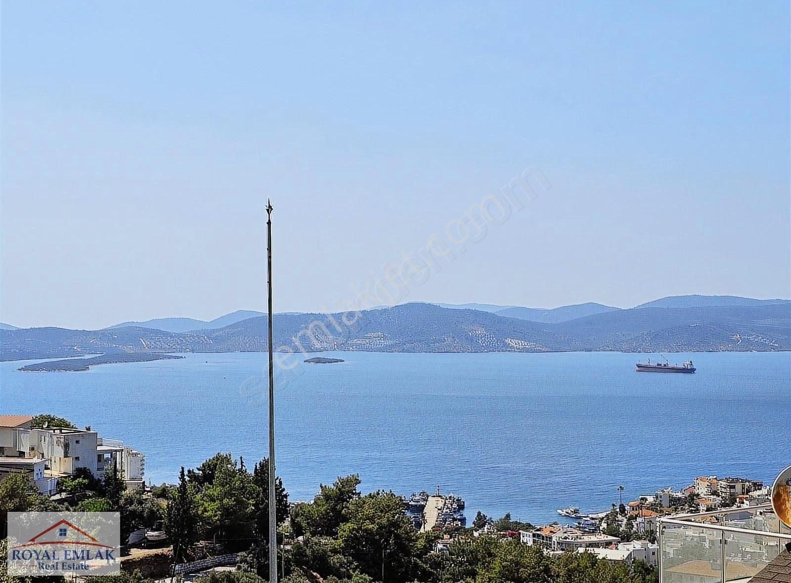 Muğla Güllük Satılık Sıfır Deniz Manzaralı Yazlık - Görsel 12