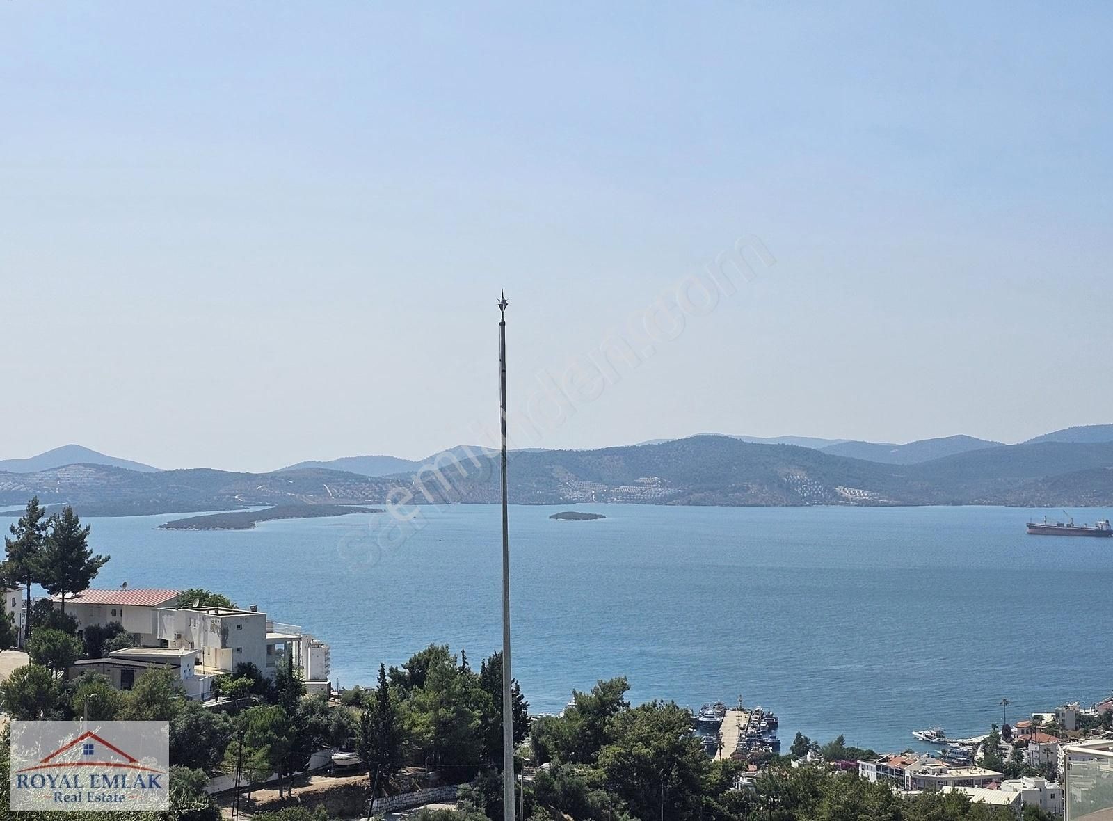 Muğla Güllük Satılık Sıfır Deniz Manzaralı Yazlık - Görsel 33