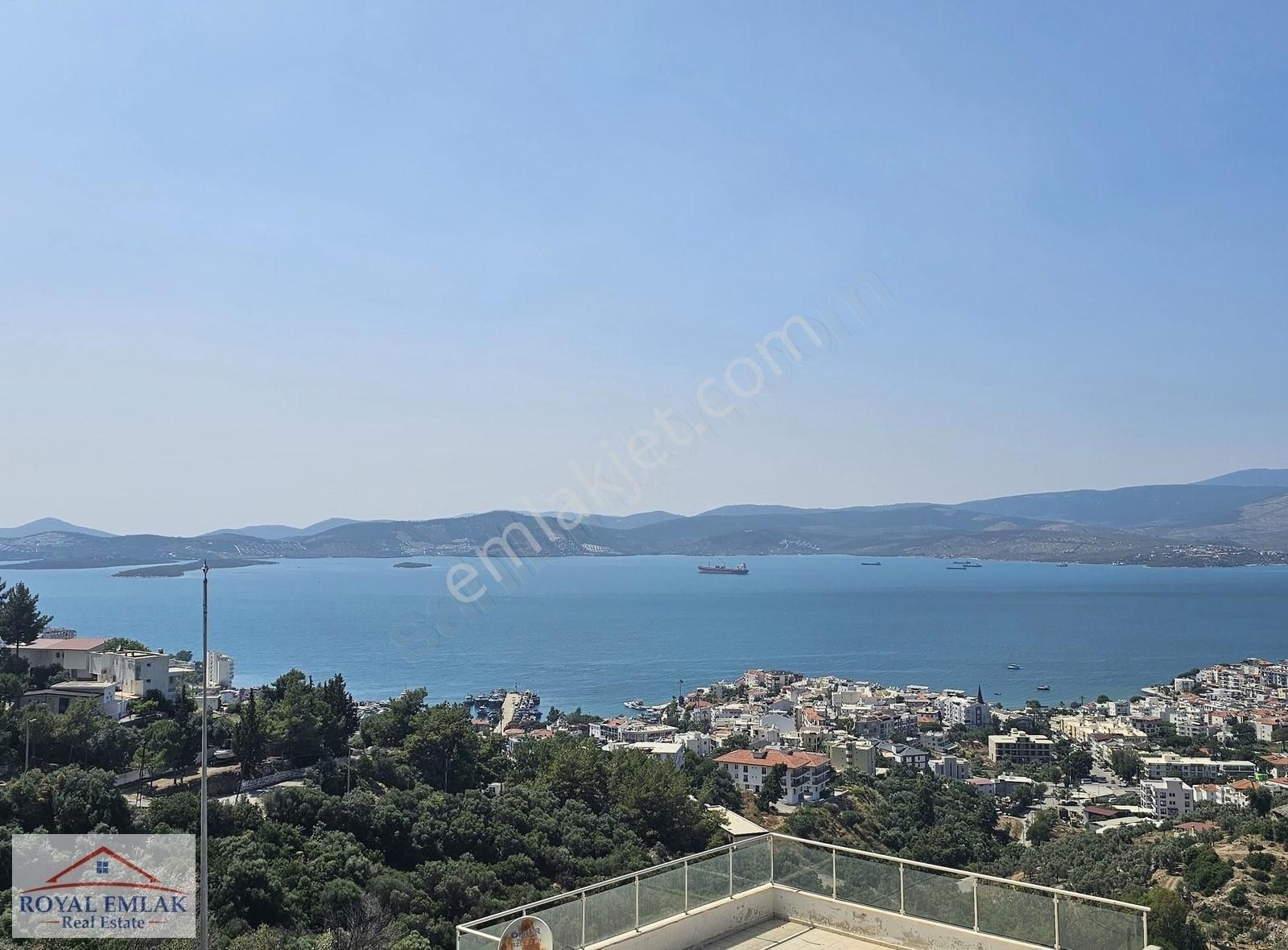 Muğla Güllük Satılık Sıfır Deniz Manzaralı Yazlık - Görsel 29