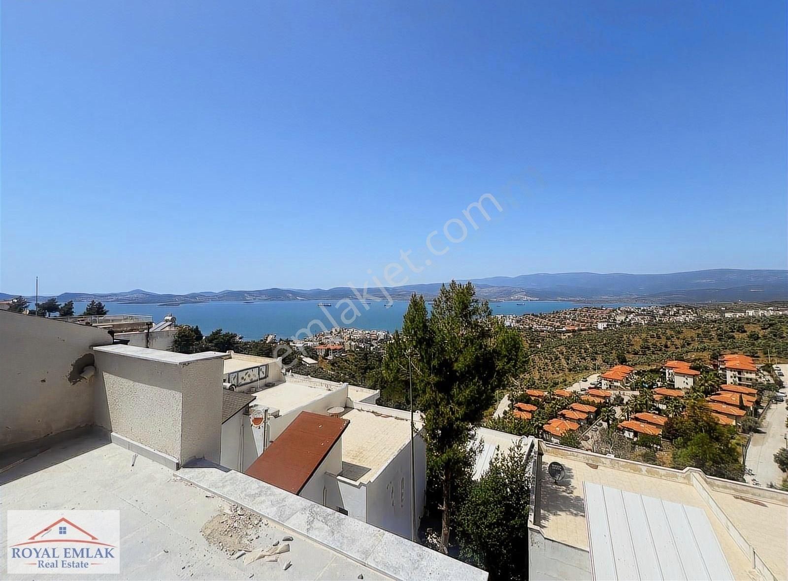 Muğla Güllük Satılık Sıfır Deniz Manzaralı Yazlık - Görsel 35