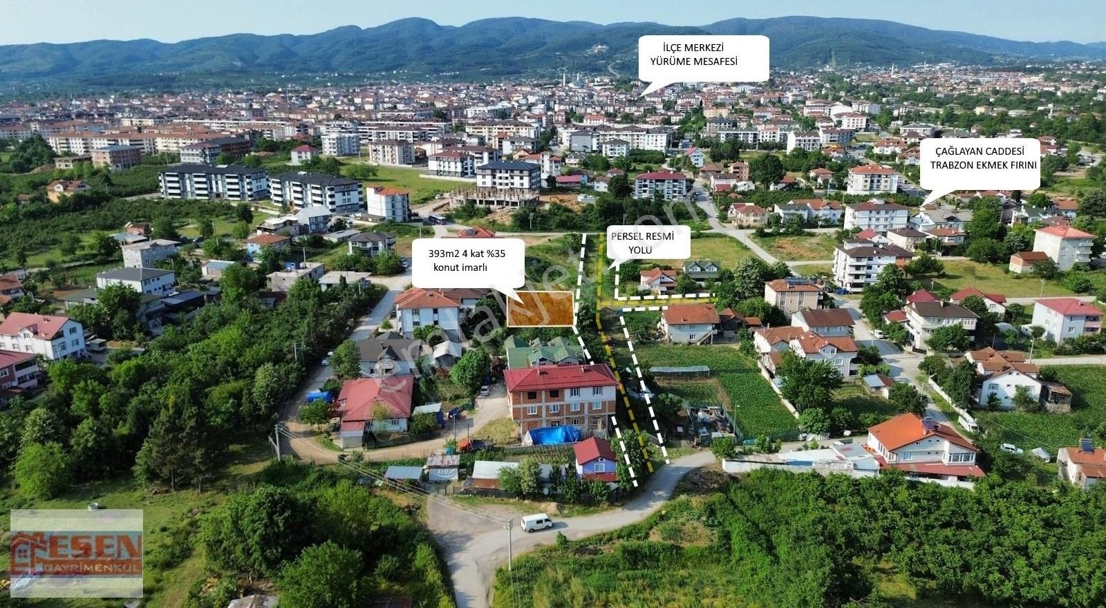 Esen Emlak'tan Yeni Mh. Sınırlarından 4 Kat %35 Konut İmarlı