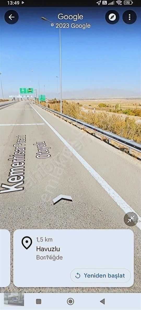 Niğde Bor Kemerhisar Havuzlu Kemerhisar Gişelerin Altında