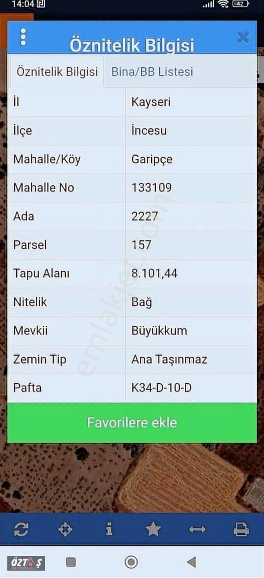 Garipçede İmar Dibinde Yatırımlık Bağ - Görsel 3