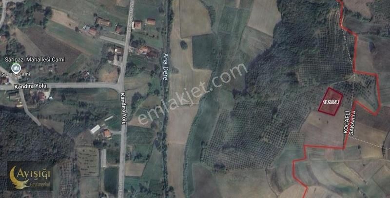 Fırsat !!! Kandıra Sarıgazi'de 2 Dönüm Tek Tapulu Satılık Tarla - Görsel 2