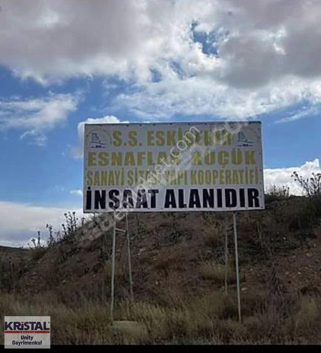 Kristal Unity'den Esnaflar Sanayi Sitesi Koop. Satılık İş Yeri