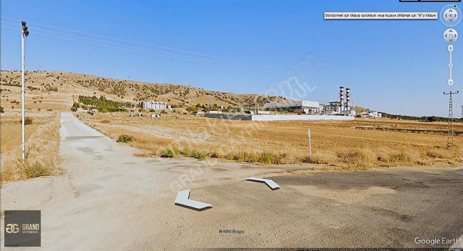 Kırıkkale Hacılar 0,60 Emsal 13.063m2 Tek Tapu Sanayi Arsası
