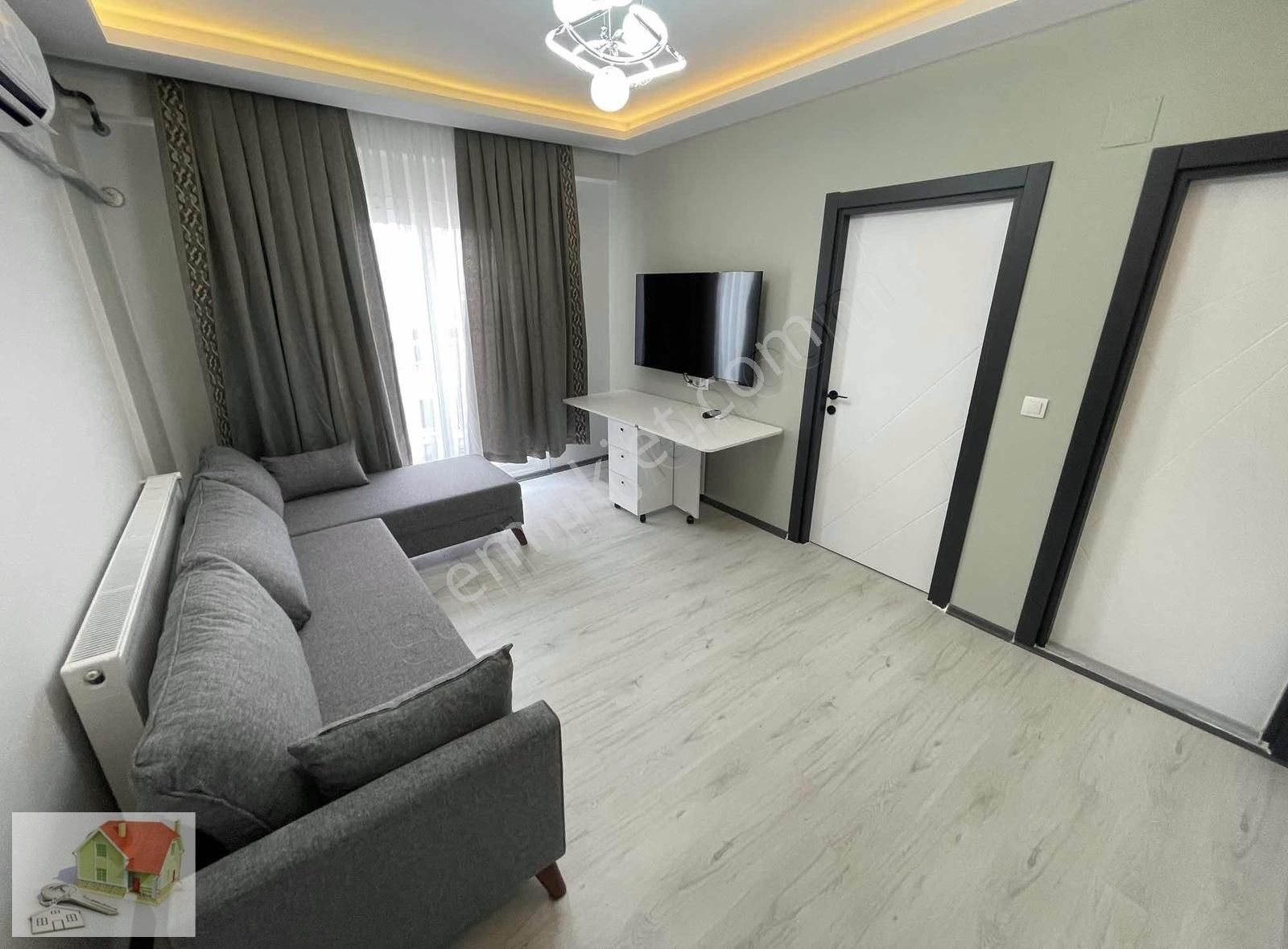 Sarıçam Sıfır Eşyalı 1+1 Doğalgazlı Fore Kazıklı Kiralık