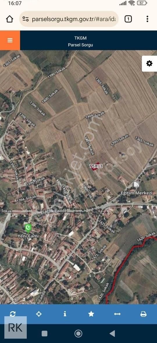 Tekirdağ Saray Beyazköy İmarlı İfrazlı 585m2 Acil Satılık Arsa