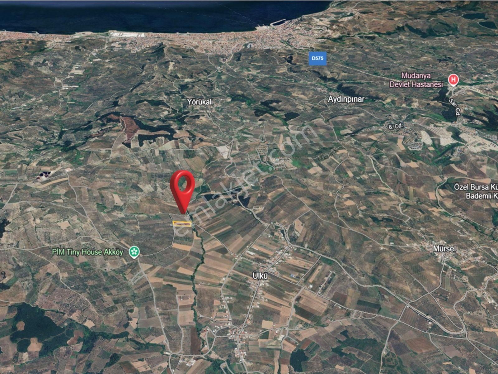 Bursa Mudanya Ülküköyde Satılık Tarla - Görsel 22