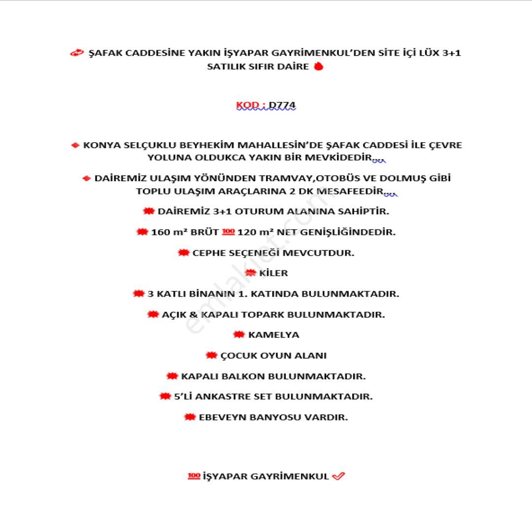 Şafak Caddesine Yakın İşyapar Gayrimenkul’den Satılık 3+1 Daire - Görsel 10