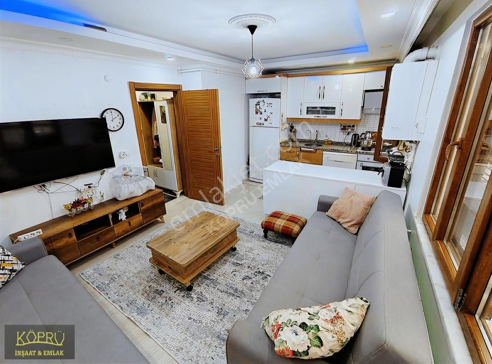 Gazi Mah'de Ana Caddeye Yakın Satılık 70m2 2+1 Bahçe Katı