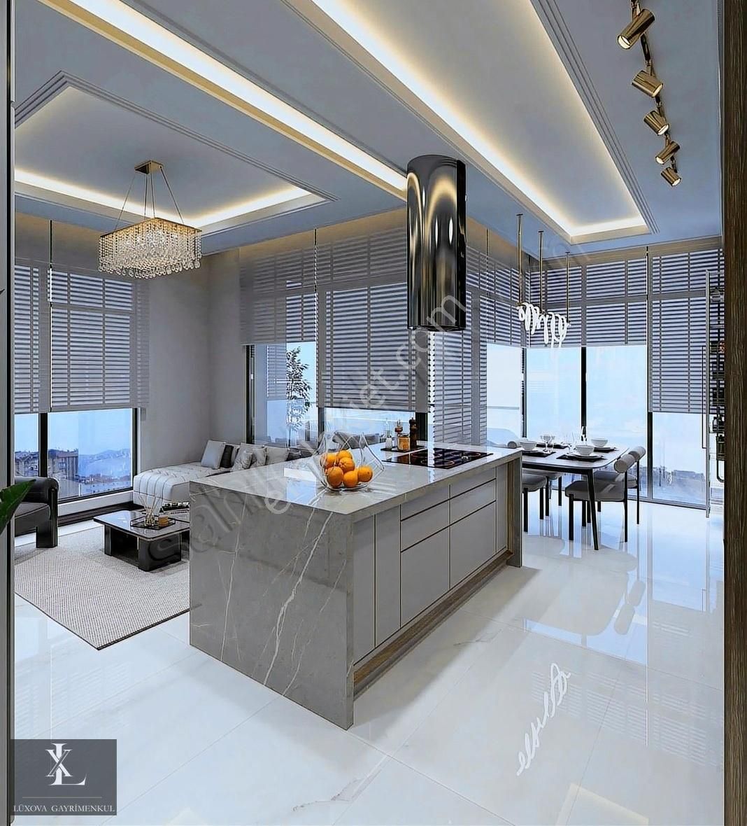 Ovacıkta Yıl Sonu Teslim Lüx Yapılı 2+1 95 M2 Yatırım Fırsatı - Görsel 21