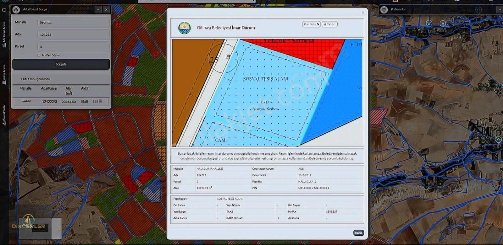 Dinçerler'den Hallaçlı Mahallesi'nde 160 M2 İmarlı Arsa - Görsel 2