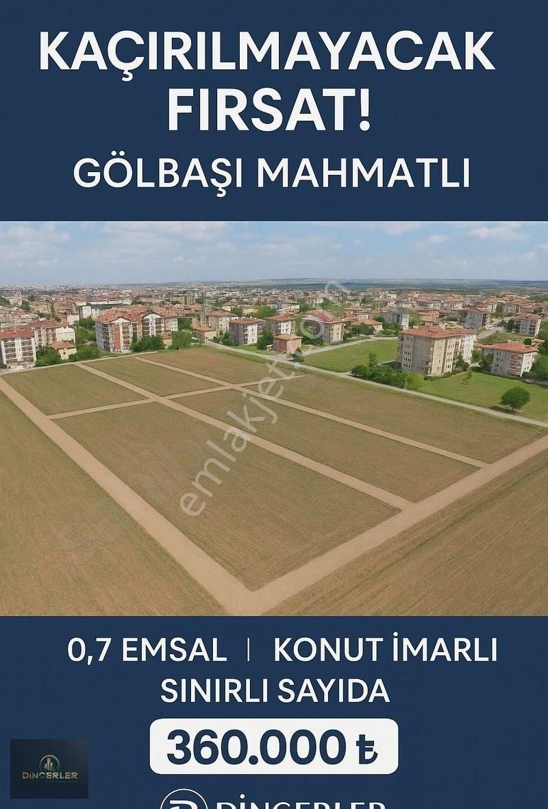 Gölbaşı Mahmatlı 0.7 Emsal Konut Getirili Sınırlı Sayıda Arsalar - Görsel 2