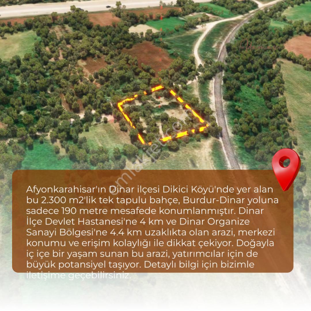 'idamaxtan Afyonkarahisar Dinar Dikici Köyünde Yatırımlık Bahçe' - Görsel 2
