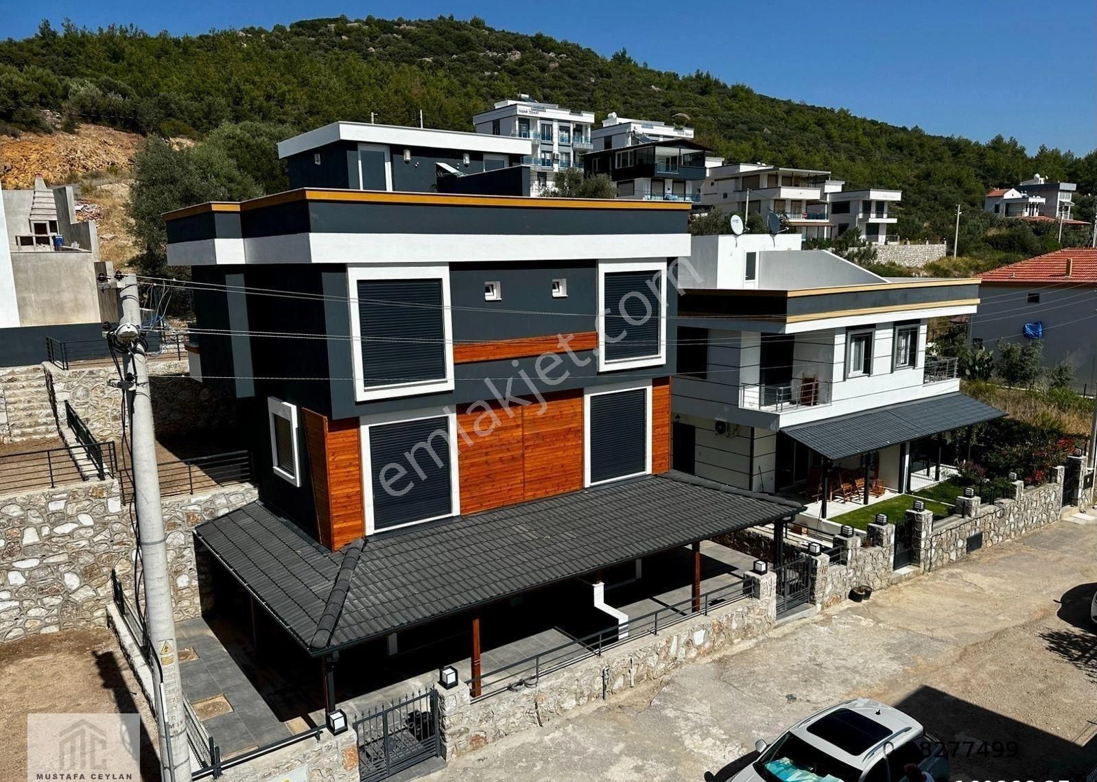 Seferihisar Doğanbeyde 3+1 Tribleks Villa / 2 Banyo / Geniş Bahçeli Lüks Villa Satılık - Görsel 4