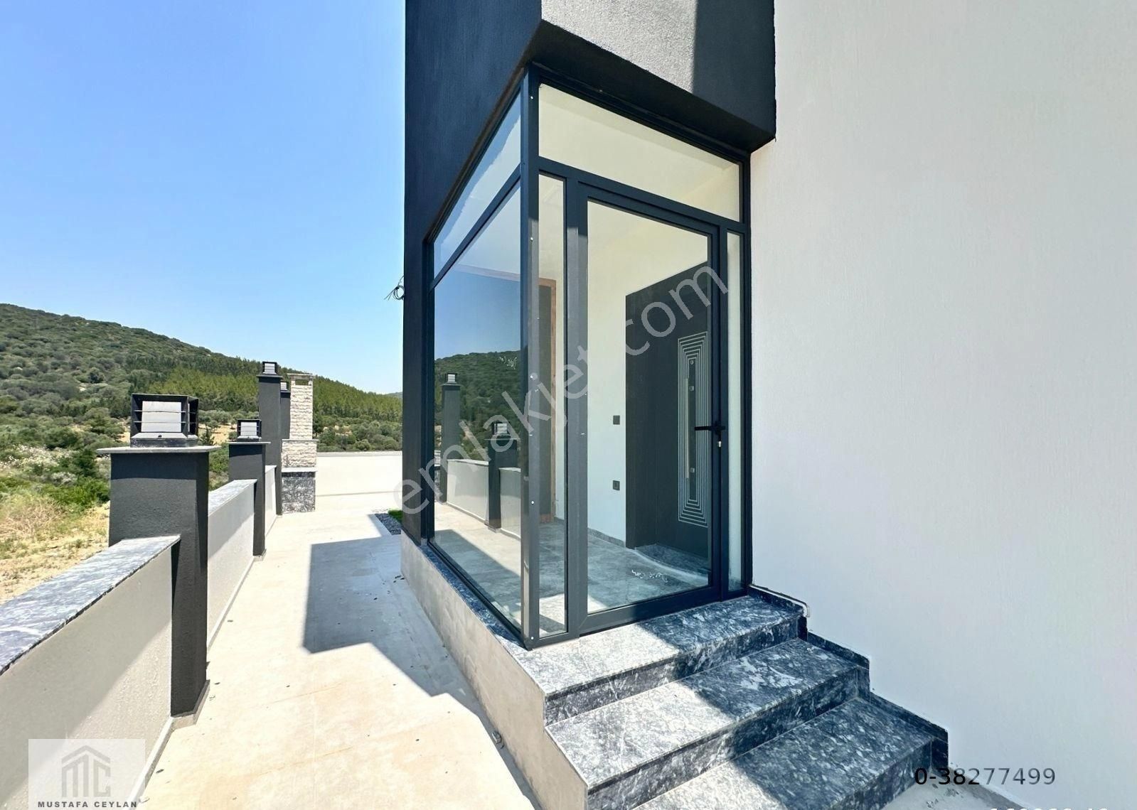 Seferihisar Doğanbeyde 4+1 Satılık Müstakil Lüks Villa Doğa Ve Deniz Manzaralı - Görsel 15