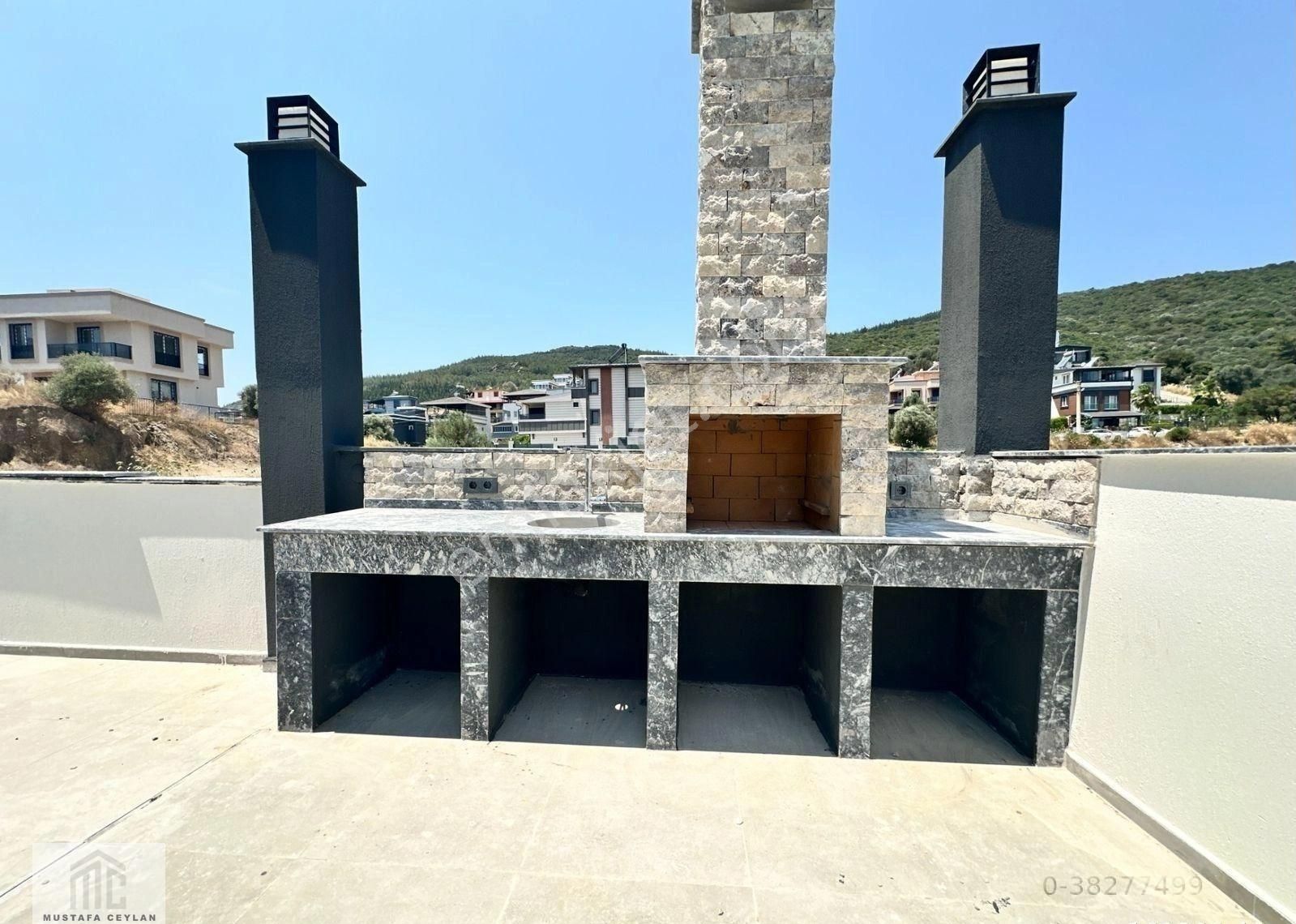 Seferihisar Doğanbeyde 4+1 Satılık Müstakil Lüks Villa Doğa Ve Deniz Manzaralı - Görsel 34