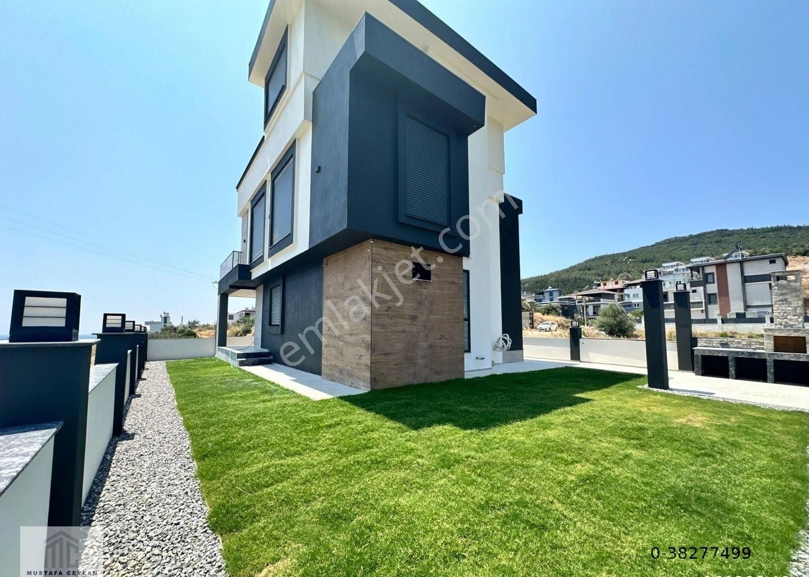 Seferihisar Doğanbeyde 4+1 Satılık Müstakil Lüks Villa Doğa Ve Deniz Manzaralı - Görsel 8