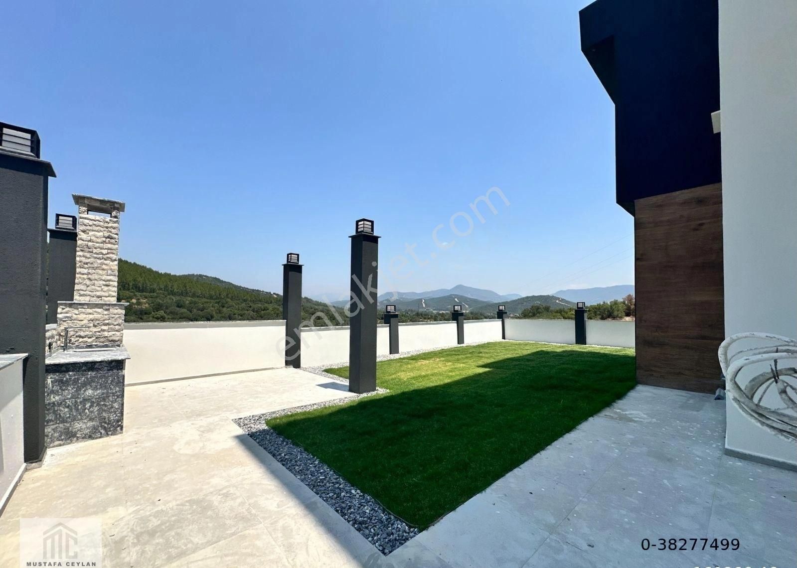 Seferihisar Doğanbeyde 4+1 Satılık Müstakil Lüks Villa Doğa Ve Deniz Manzaralı - Görsel 9