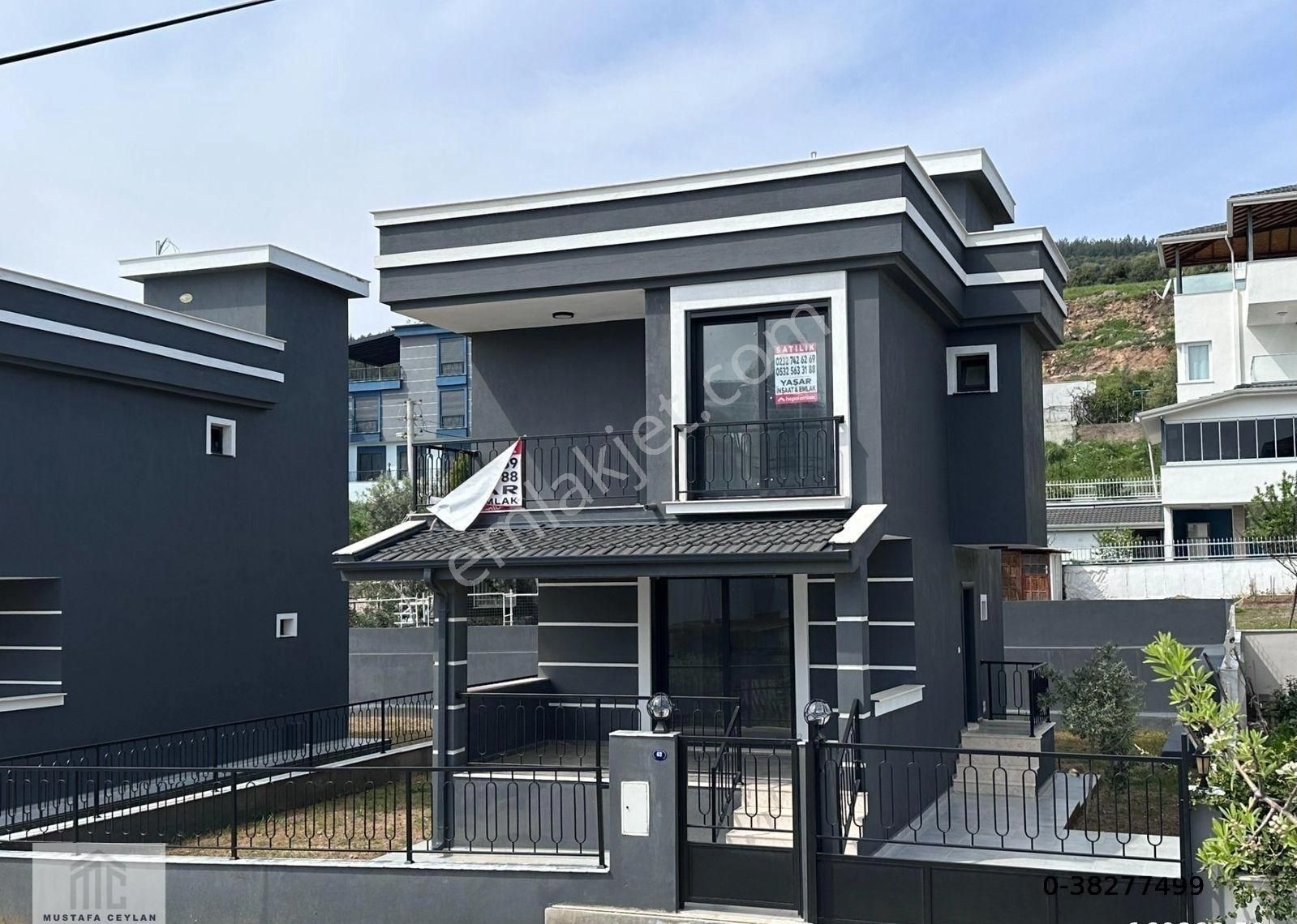 Seferihisar Doğanbeyde 3+1 Satılık Villa Deniz Ve Doğa Manzarasına Hakim Müstakil Ev - Görsel 14