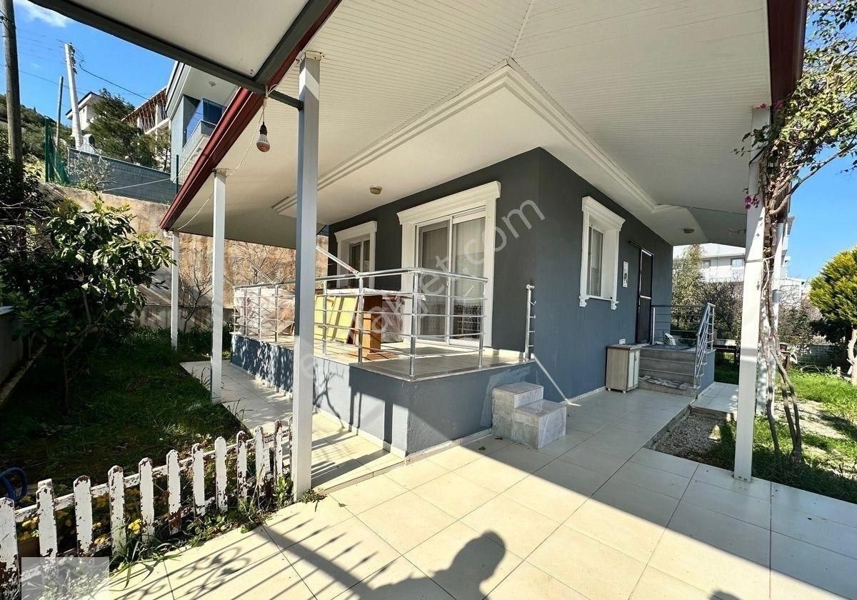 Seferihisar Doğanbeyde 3+2 Satılık Deniz Ve Doğa Manzaralı Bahçeli Müstakil Yazlık Villa - Görsel 6