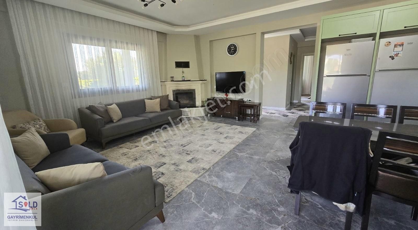 Urla İçmeler 2 Dönüm Arazi İçinde 6+1 Eşyalı Kiralık - Görsel 18