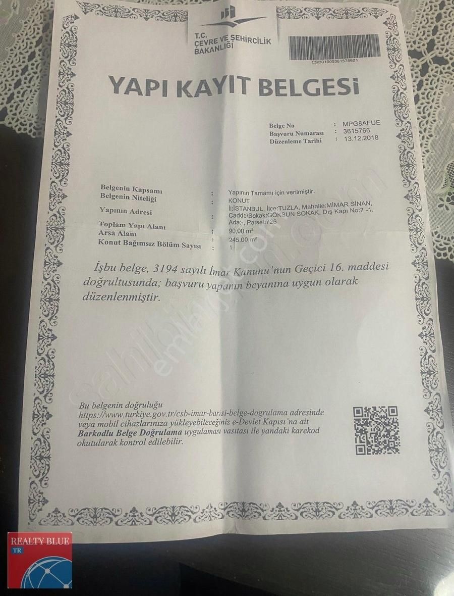 Satılık Arsa