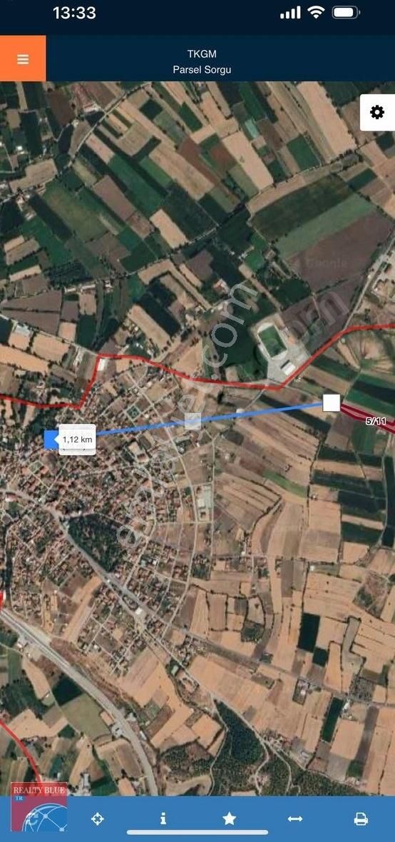 Kepsut Yenice Mahallede 7000m2 Satılık Tarla