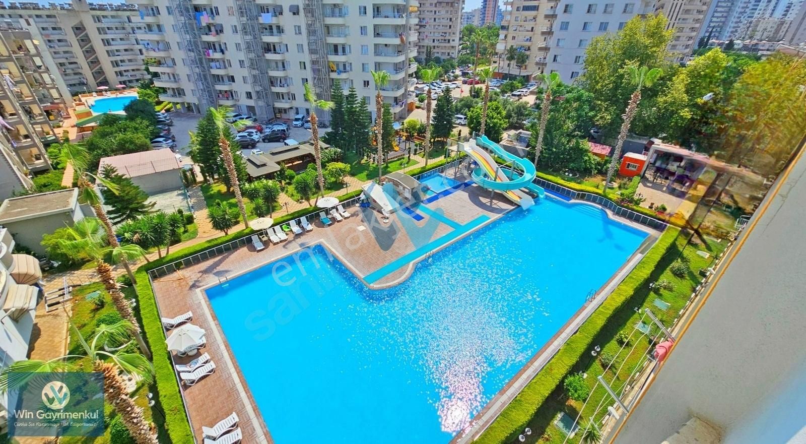 Win'den Tömükte Site İçi Denize 100mt Eşyalı Satılık 2+1