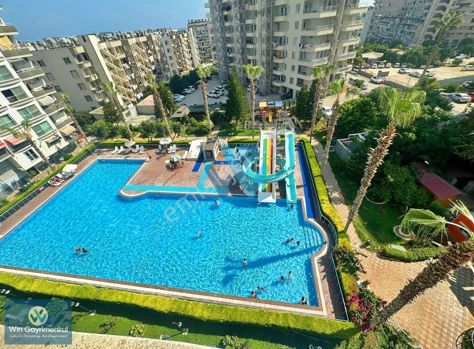 Win'den Tömük'te Site İçi Aqua Parklı 2+1 Satılık Daire