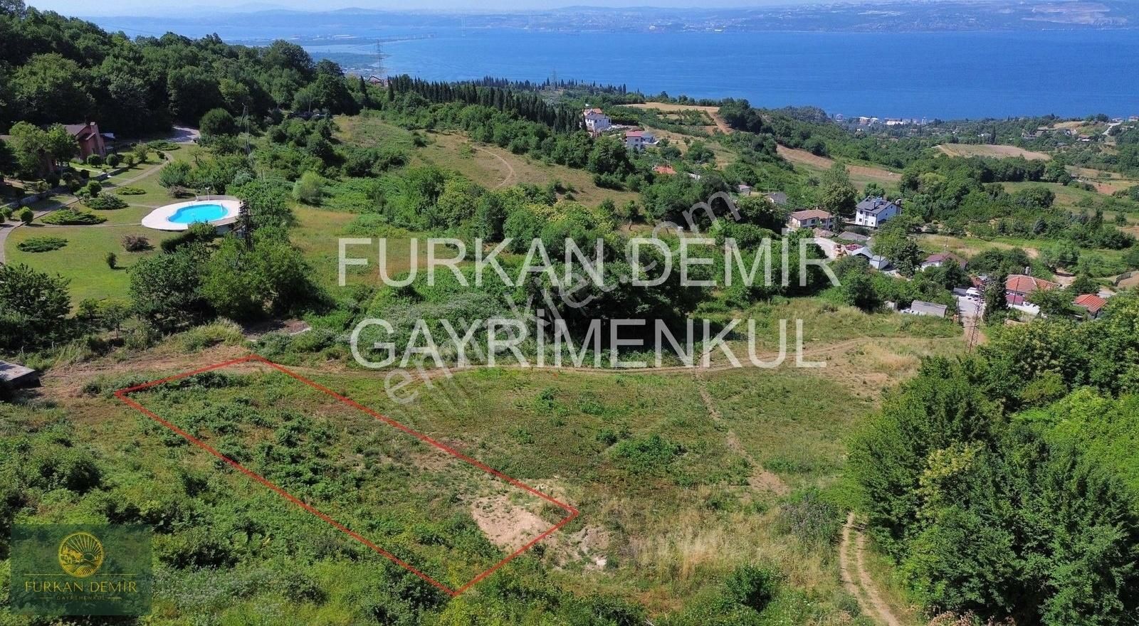 Furkan Demir'den Karamürsel Oluklu Manzaralı 612 M2 Satılık Arsa