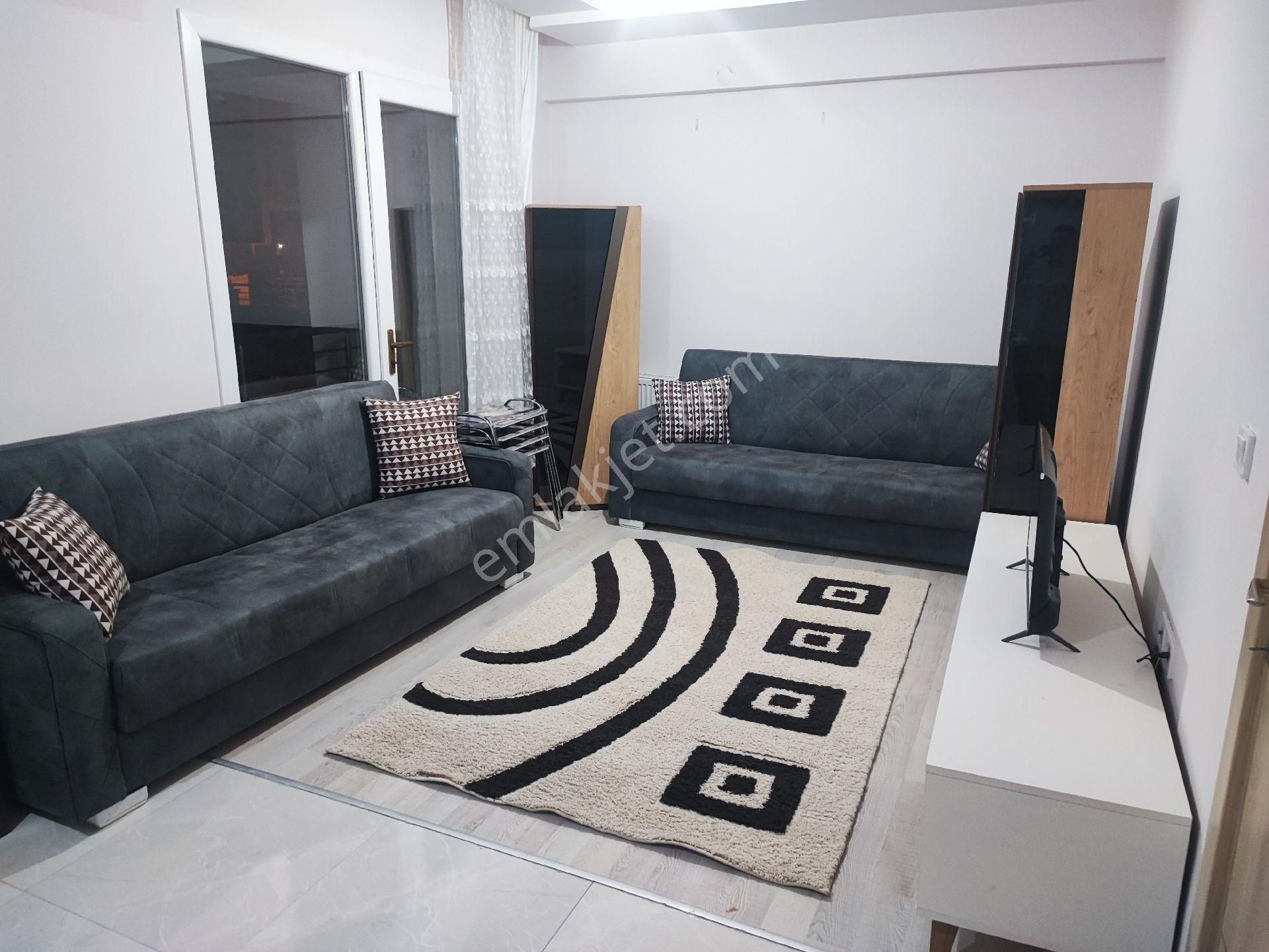 İkiz Kulelerde 1+1 Eşyalı Giriş Kat