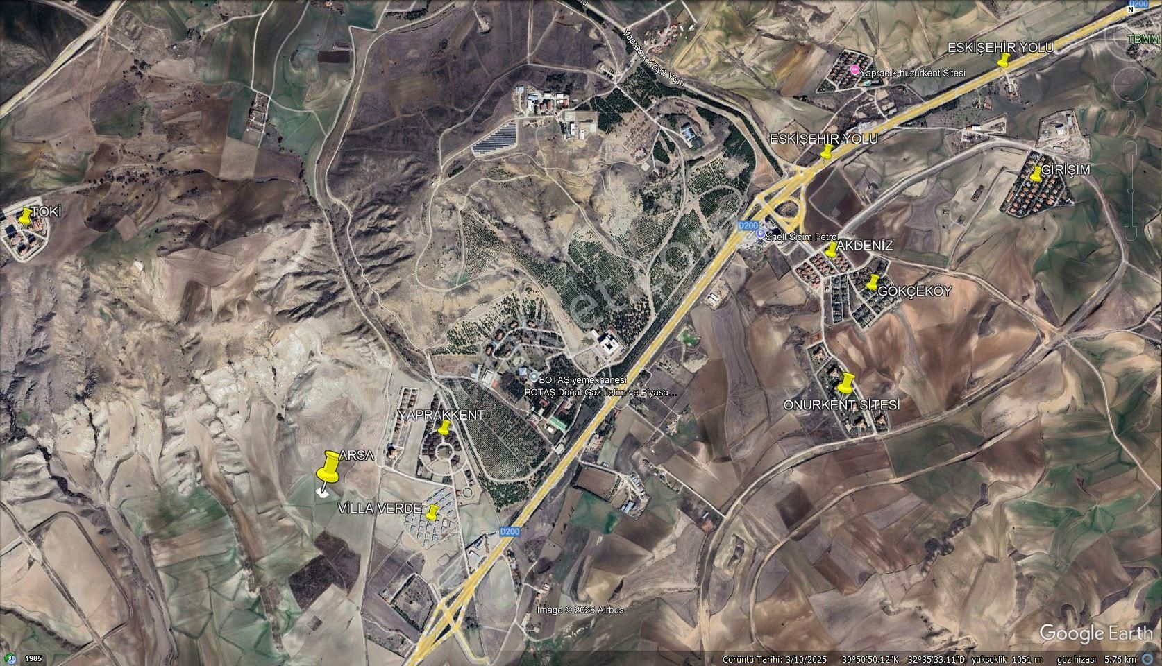 Yapracık Da Tek Tapu İmarlı Villa Arasası Köşe Parsel - Görsel 5